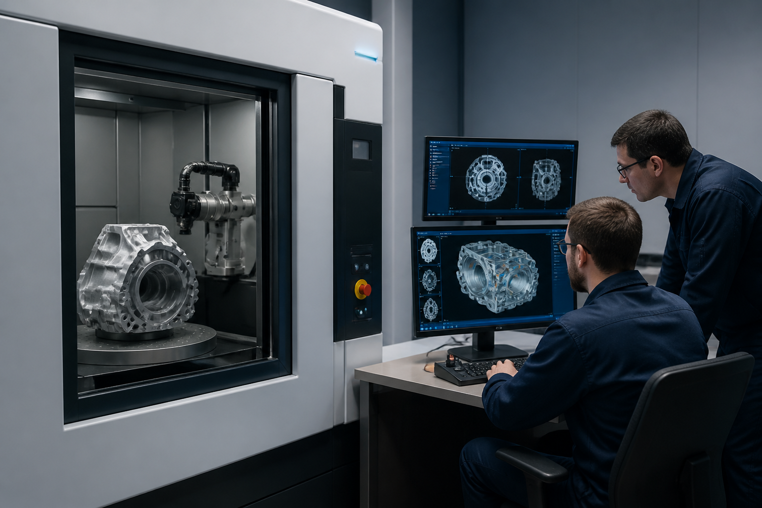 AI Vision + CT Industrial: Detecção de defeitos 10x mais rápida