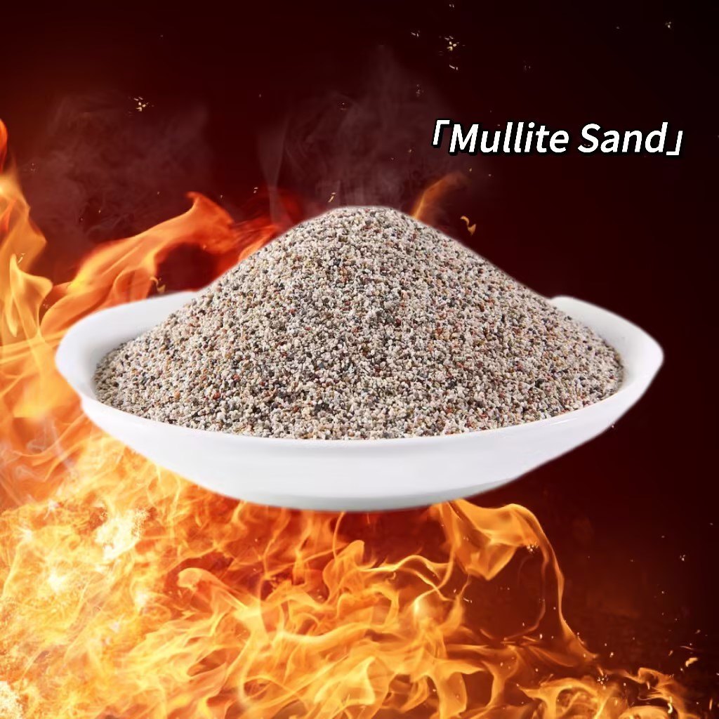 Areia de mulita para fundição de precisão Areia e pó de mulita para fundição
